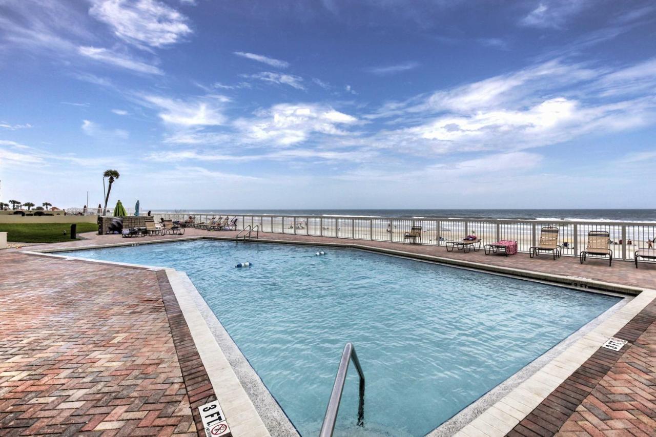 Waterfront Daytona Beach Shores Condo With Amenities Exterior photo