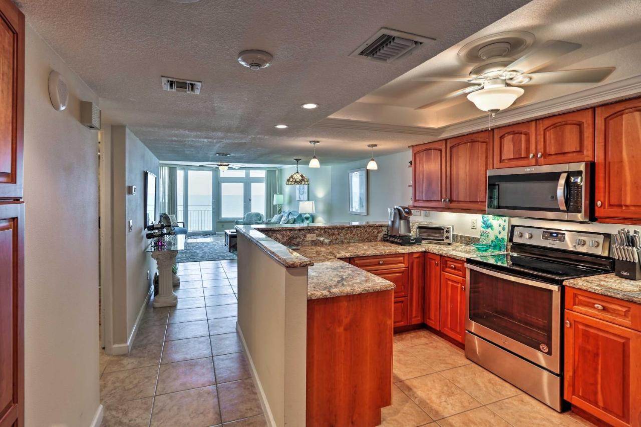 Waterfront Daytona Beach Shores Condo With Amenities Exterior photo